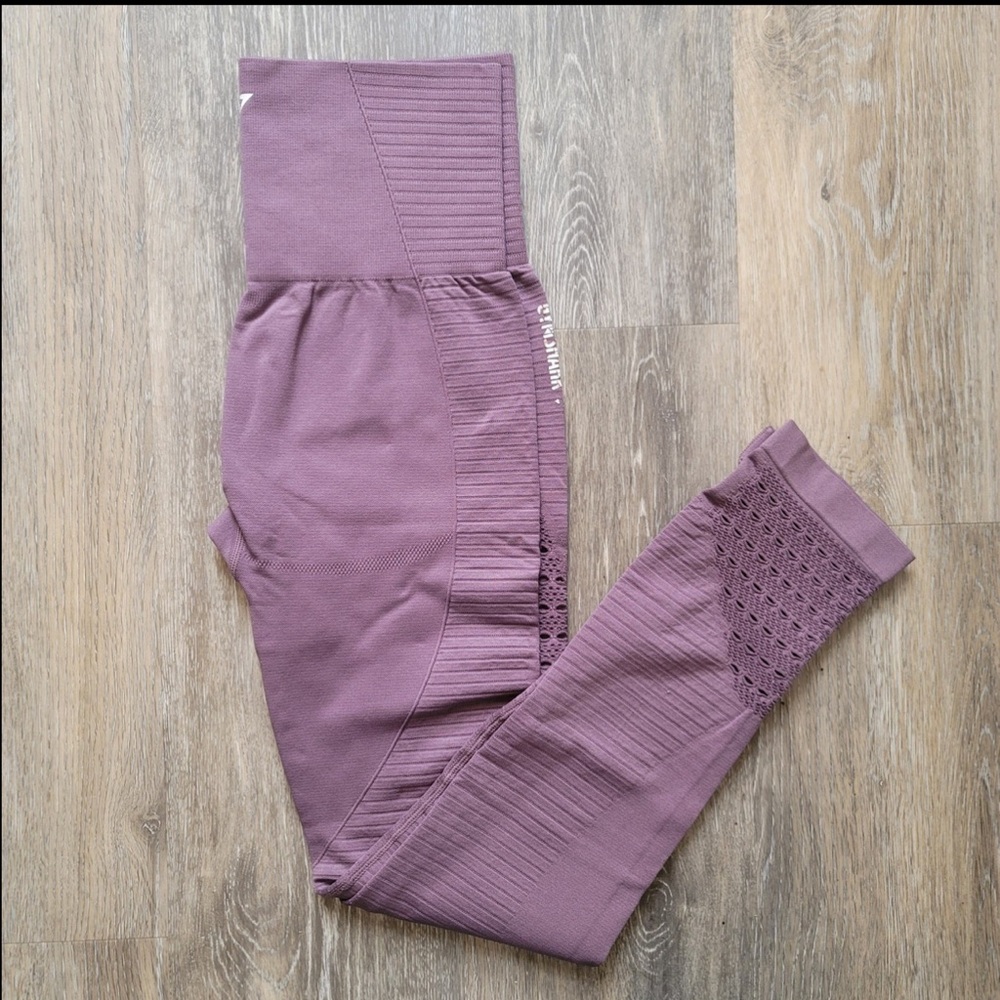 Purple Energy Seamless Gymshark leggings
